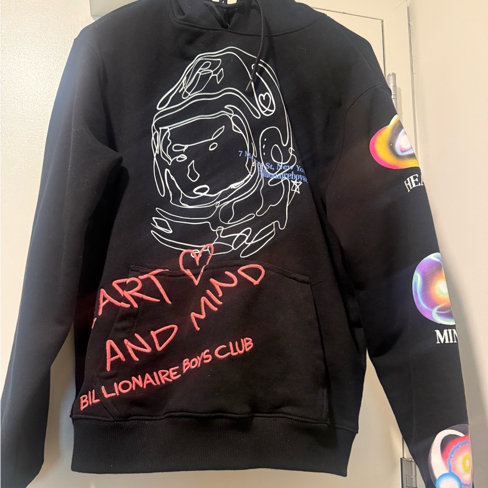 Billionaire Boys Club Cerebral Black Hoodie - Men's Size Medium